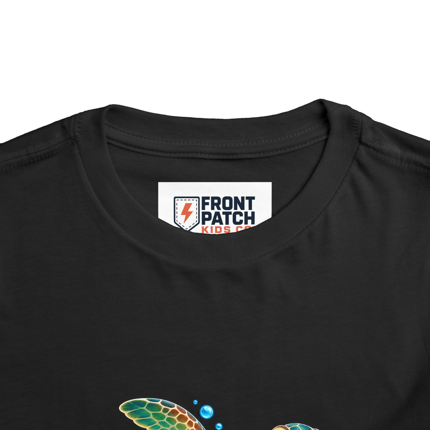 Reef Runner Toddler Tee — Sea Turtle Graphic Shirt for Kids