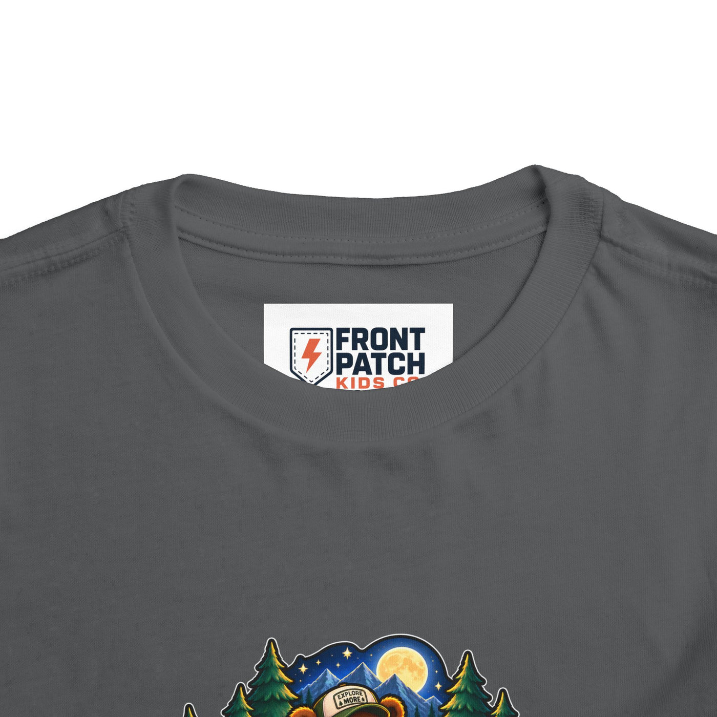 Toddler Tee — "Campfire Crew" Cute Woodland Animals Camping Shirt
