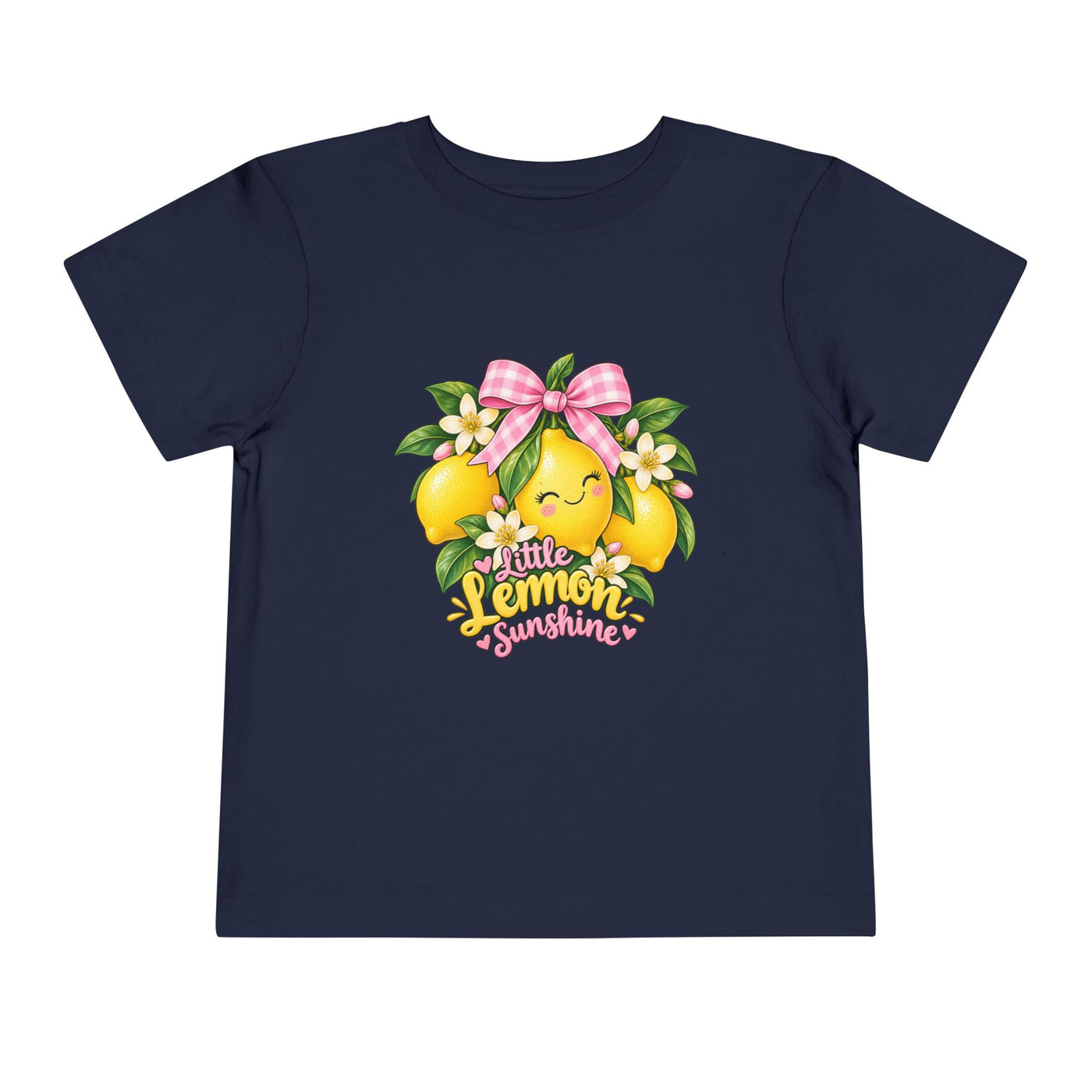 Toddler Tee — Little Lemon Sunshine Cute Fruit Graphic Shirt
