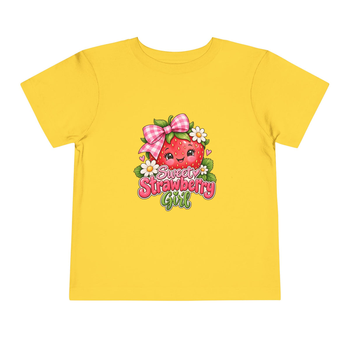 Sweet Strawberry Girl Toddler Tee