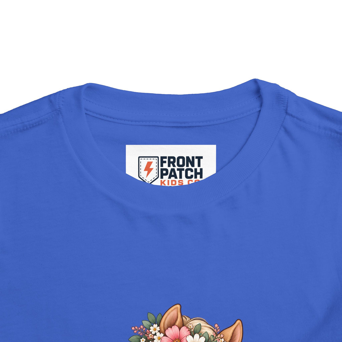 Toddler Tee — Floral Corgi "Pony Posse" Cute Dog Graphic