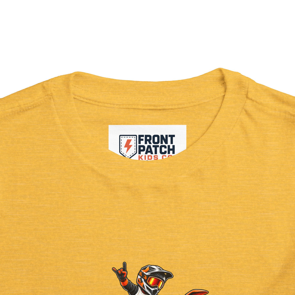 Toddler Tee — "Full Send" Dirt Bike Graphic