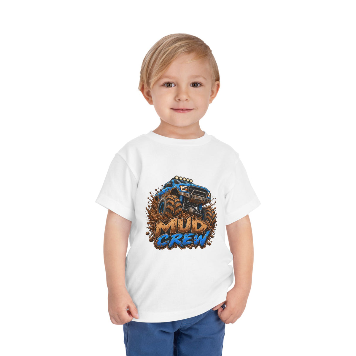 Toddler Tee - Mud Crew Monster Truck Graphic