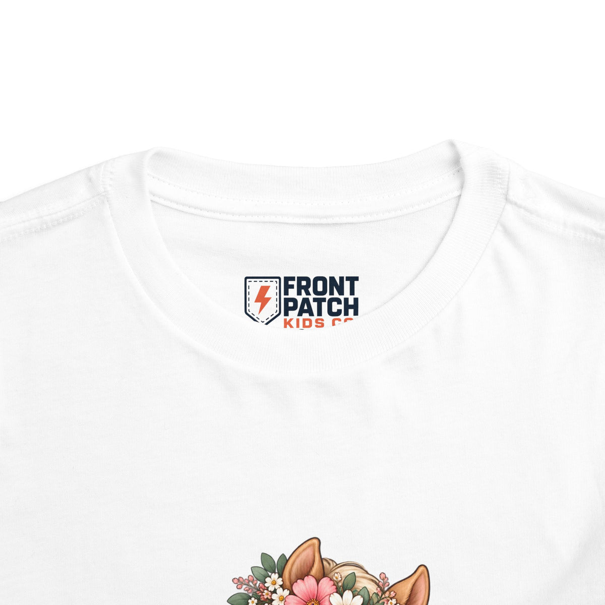 Toddler Tee — Floral Corgi "Pony Posse" Cute Dog Graphic