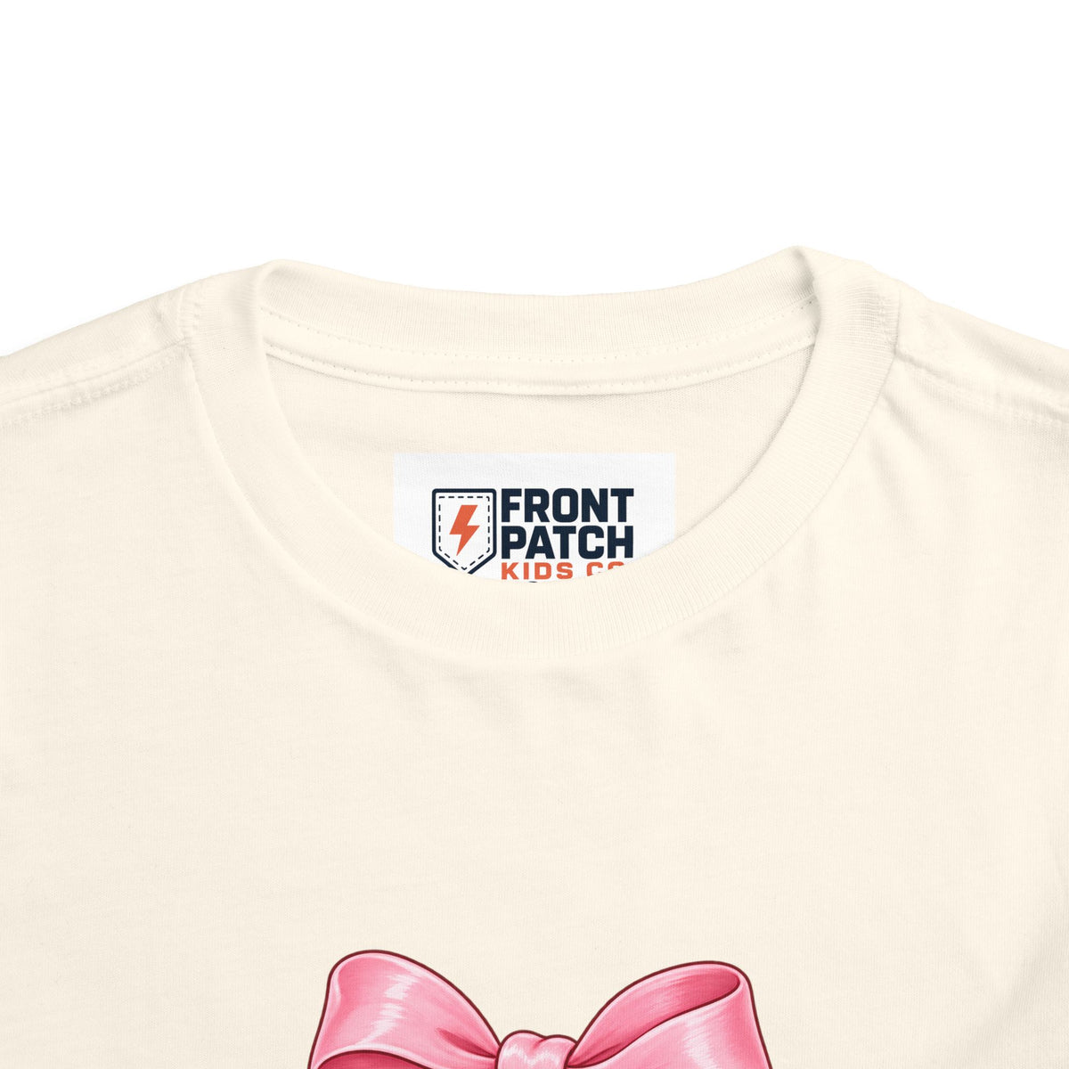 Toddler Cherry Happy Tee — Cute Pink Bow Cherries Kids Shirt