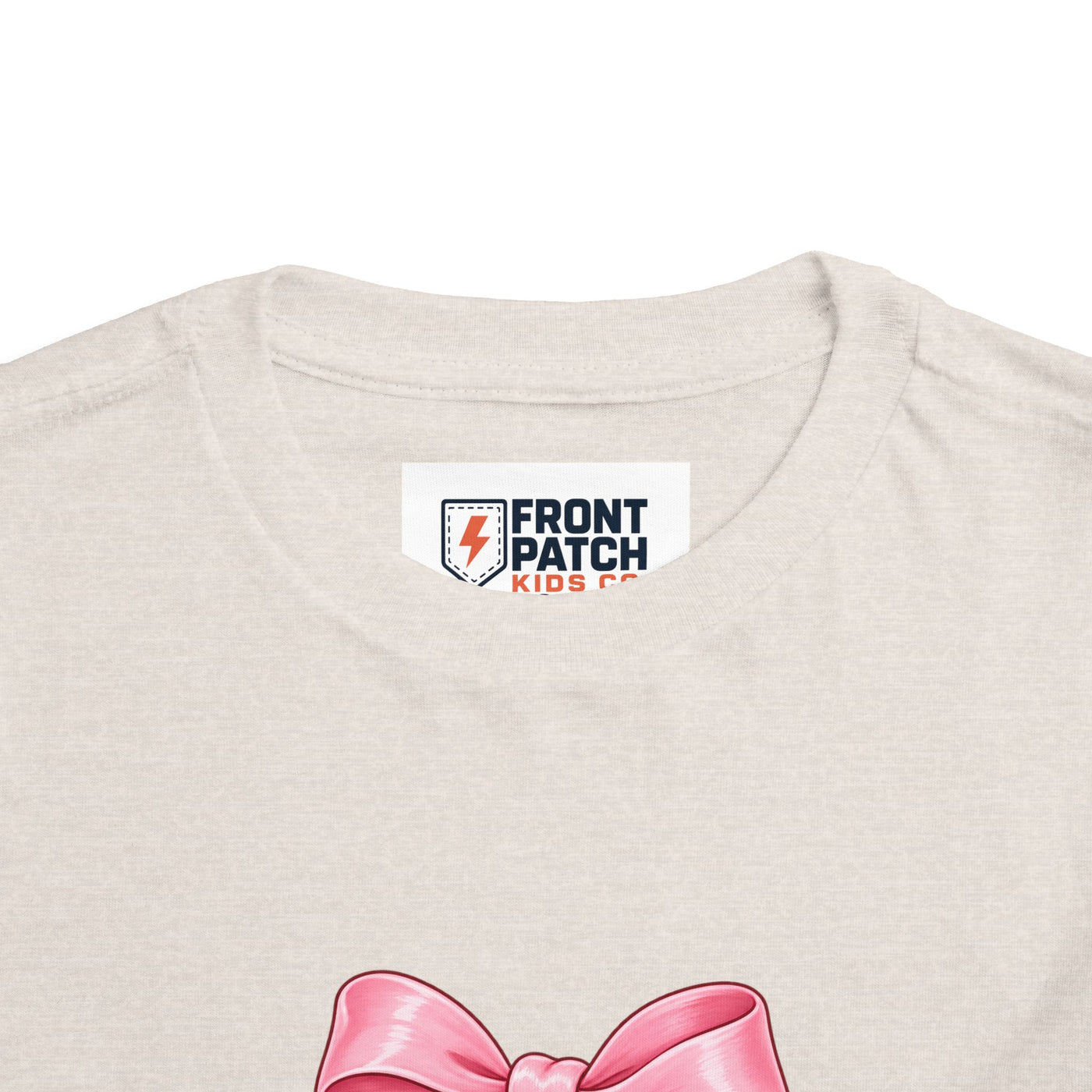 Toddler Cherry Happy Tee — Cute Pink Bow Cherries Kids Shirt