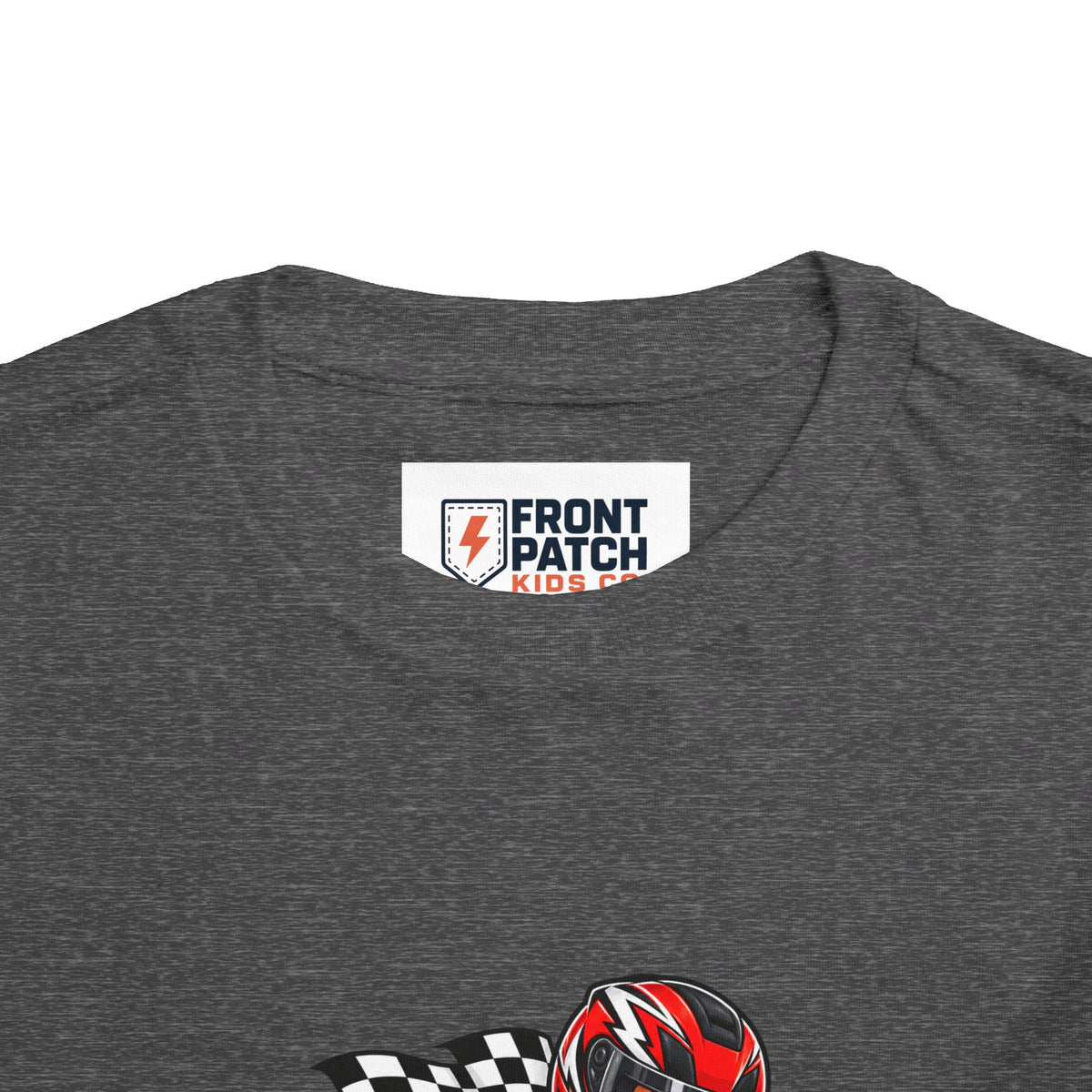 Toddler Tee — "Tiny Track Legend" Racing Car Graphic