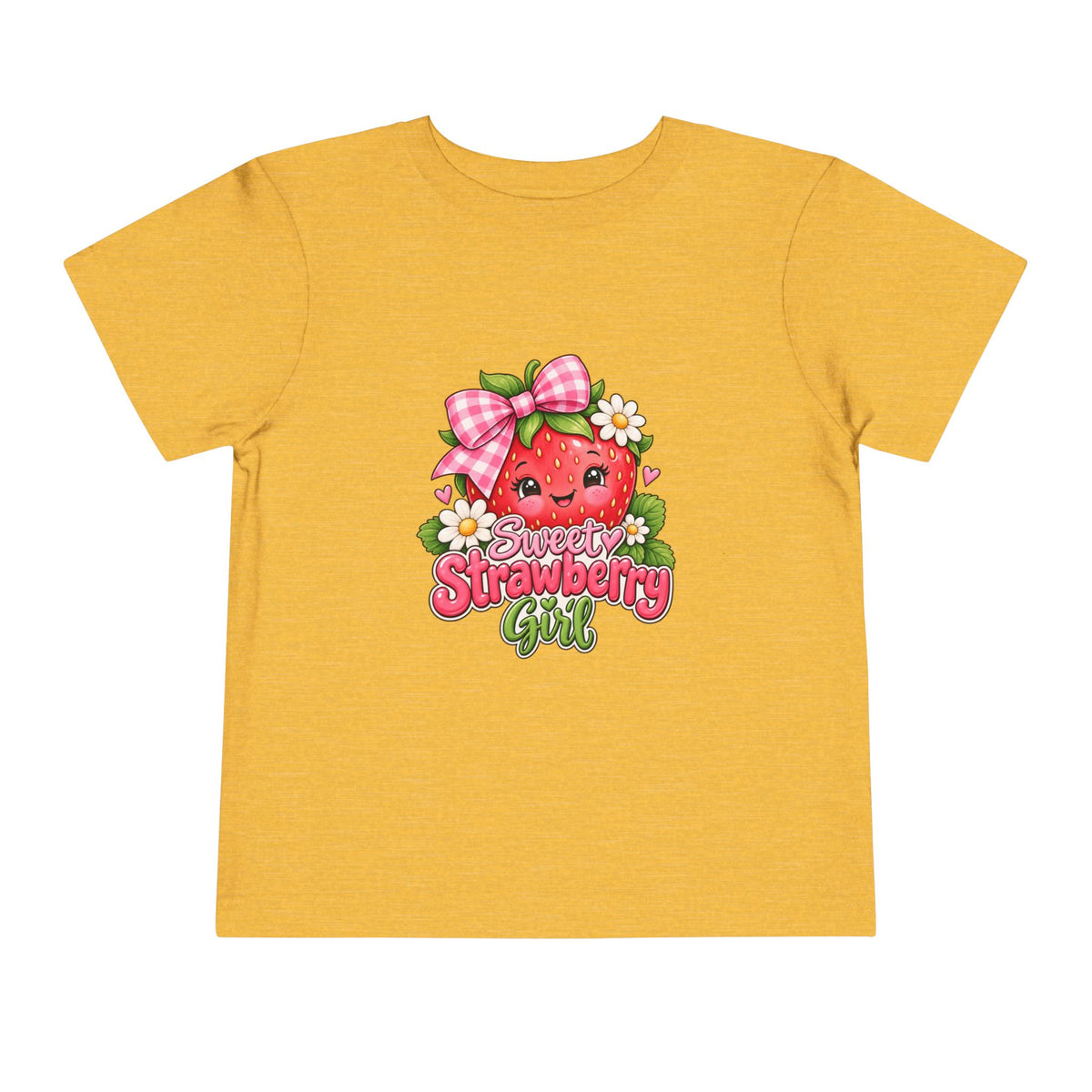 Sweet Strawberry Girl Toddler Tee