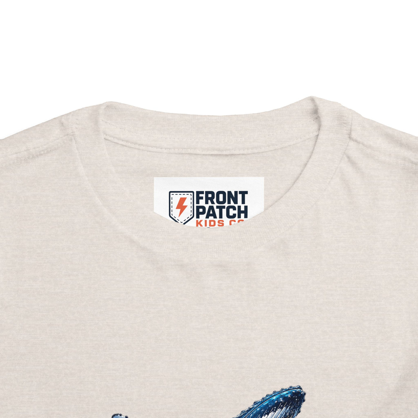 Toddler Tee — Watercolor Breaching Whale Graphic
