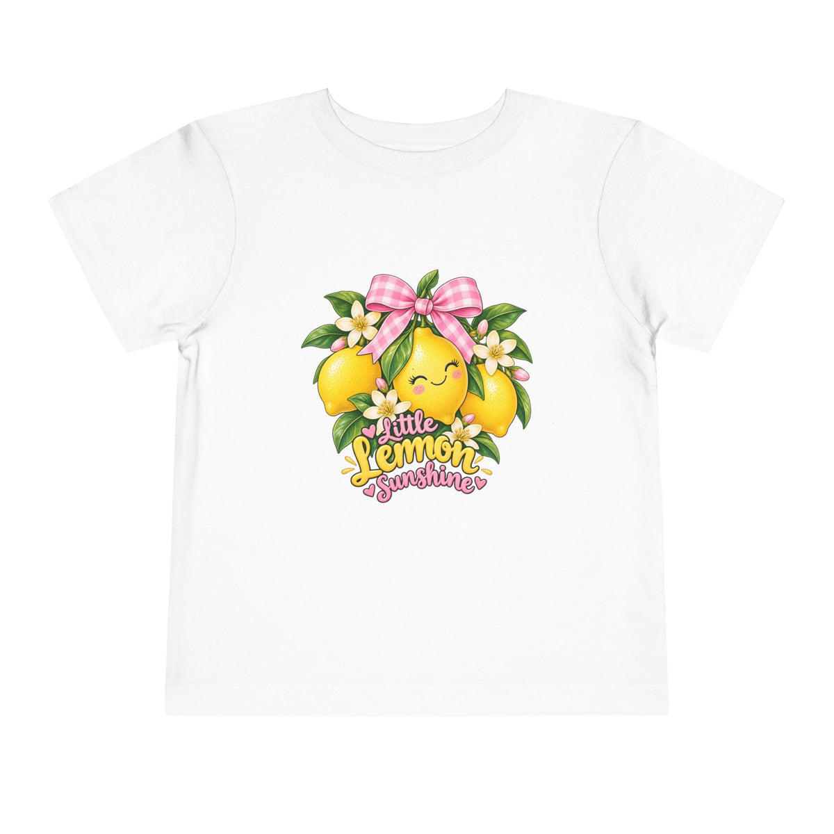 Toddler Tee — Little Lemon Sunshine Cute Fruit Graphic Shirt
