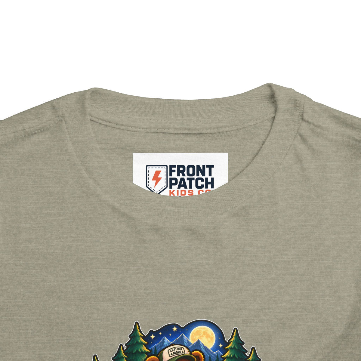 Toddler Tee — "Campfire Crew" Cute Woodland Animals Camping Shirt