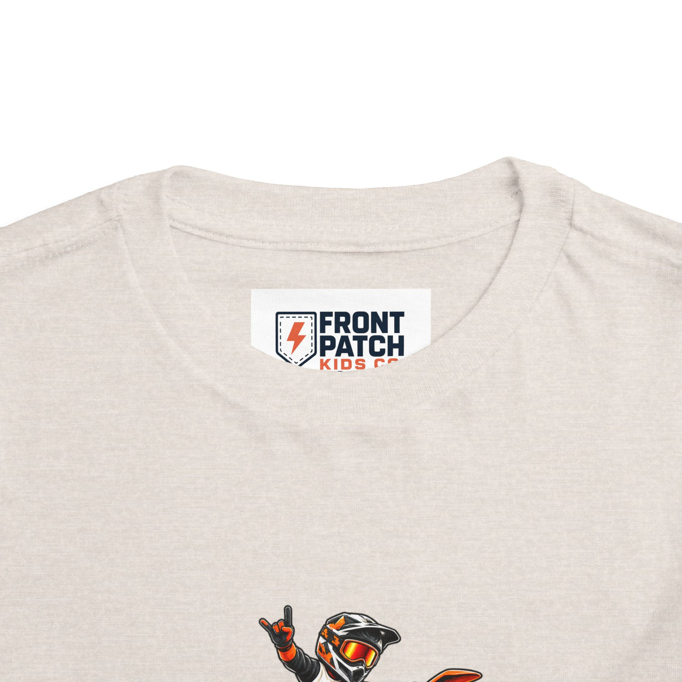 Toddler Tee — "Full Send" Dirt Bike Graphic