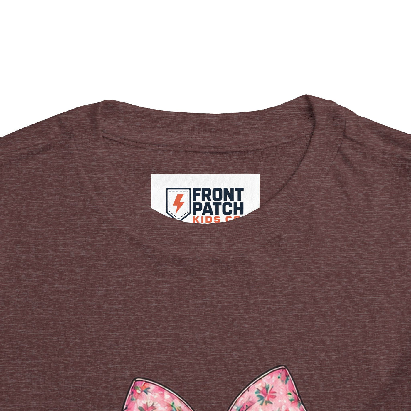 Toddler Tee — Pretty Wild Pink Bow Graphic