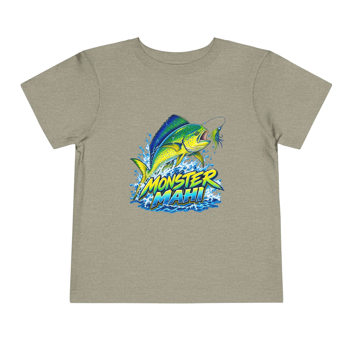 Toddler Tee — 'Monster Mahi' Fishing Graphic Kids Shirt