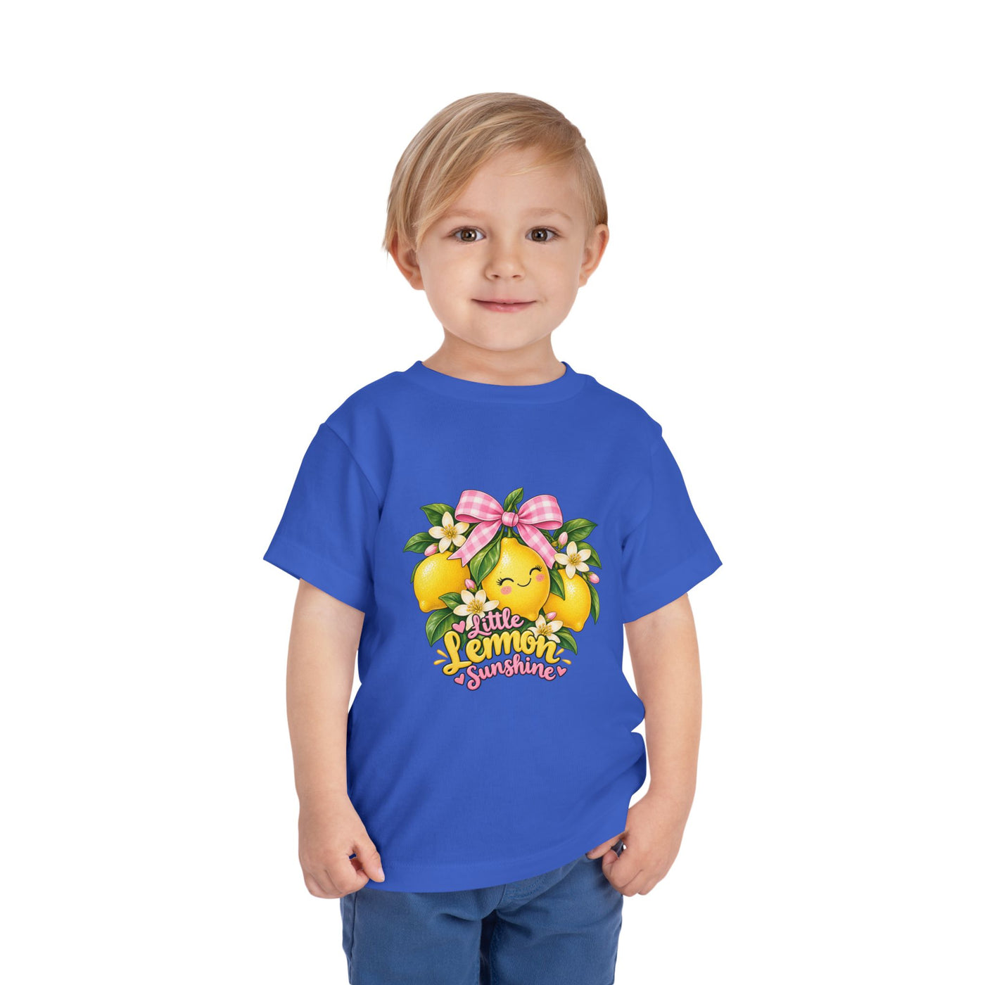 Toddler Tee — Little Lemon Sunshine Cute Fruit Graphic Shirt