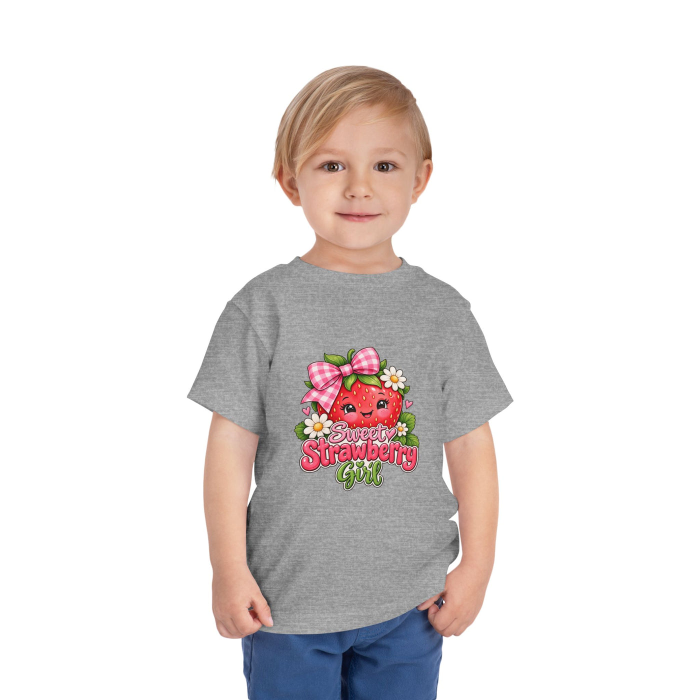 Sweet Strawberry Girl Toddler Tee