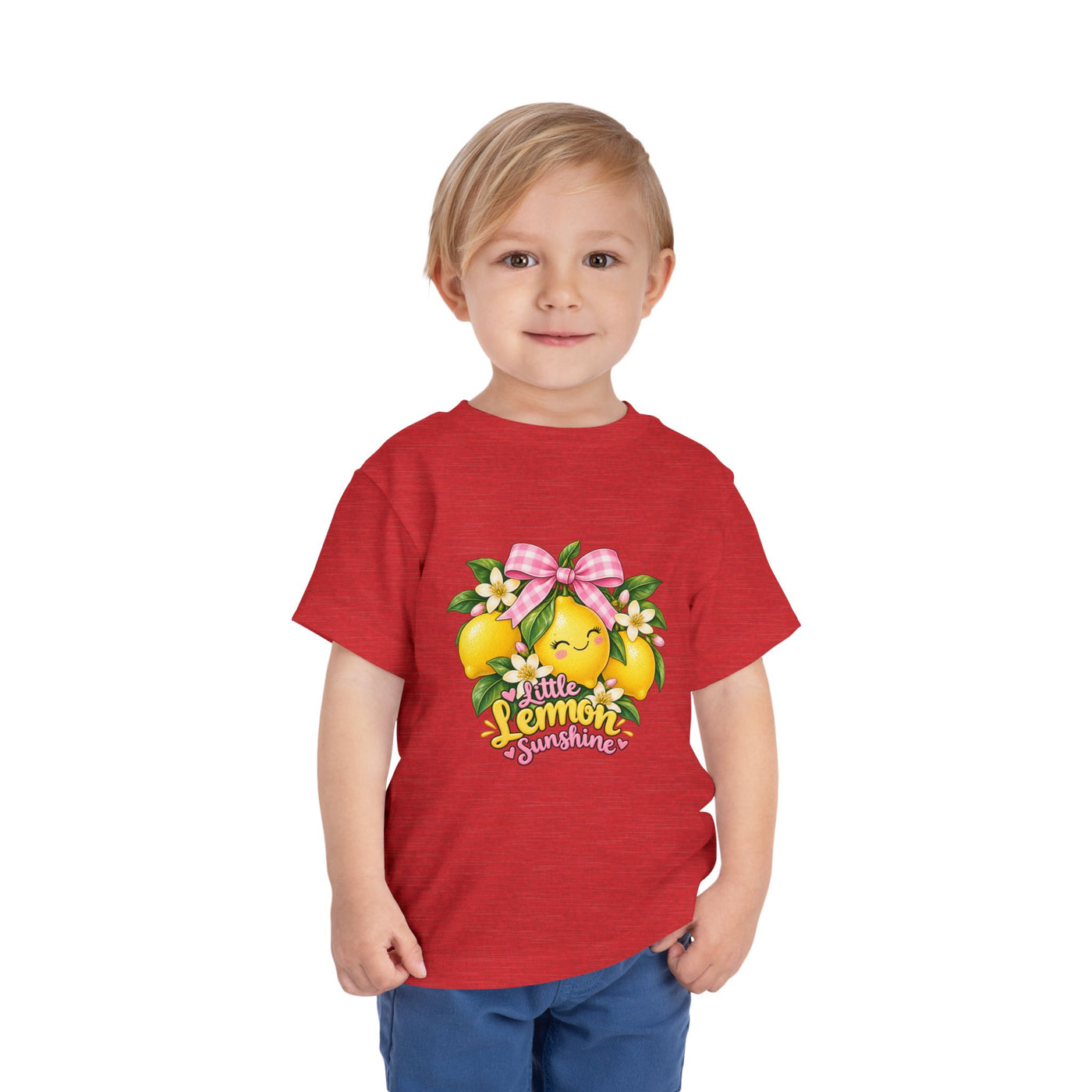 Toddler Tee — Little Lemon Sunshine Cute Fruit Graphic Shirt