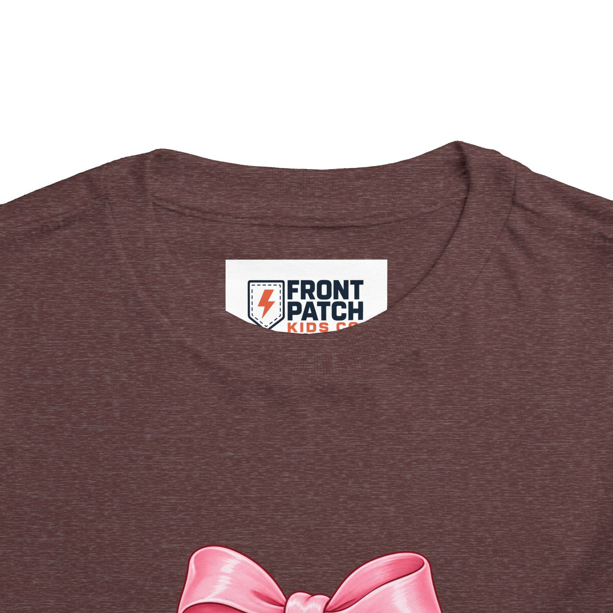 Toddler Cherry Happy Tee — Cute Pink Bow Cherries Kids Shirt
