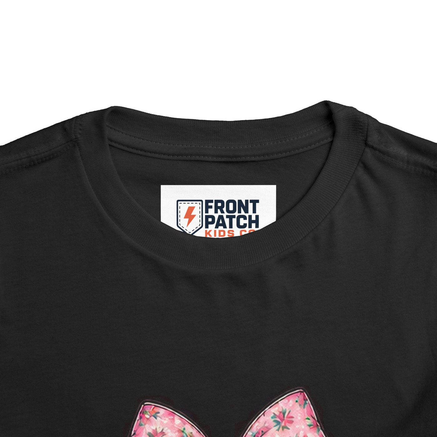 Toddler Tee — Pretty Wild Pink Bow Graphic