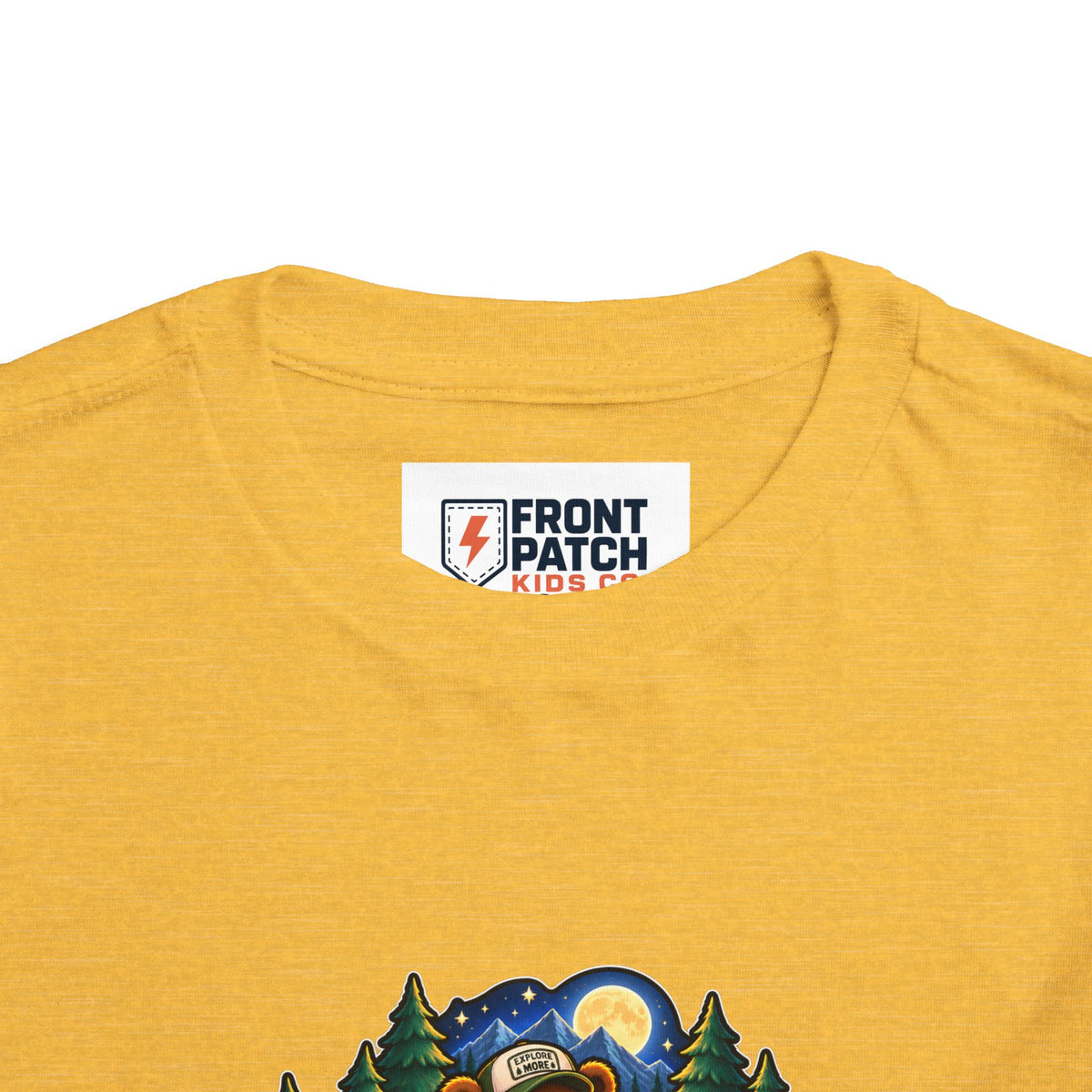 Toddler Tee — "Campfire Crew" Cute Woodland Animals Camping Shirt