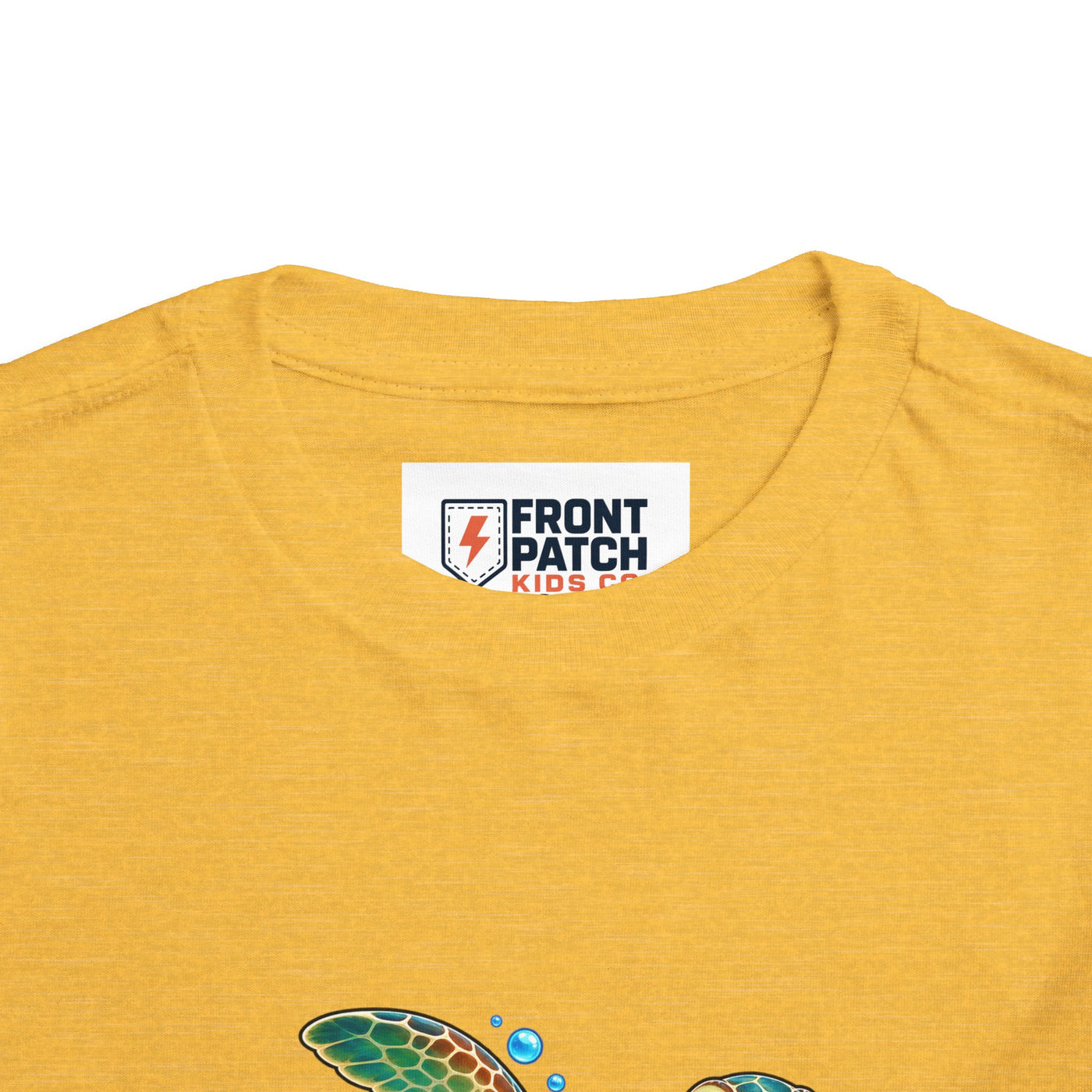 Reef Runner Toddler Tee — Sea Turtle Graphic Shirt for Kids