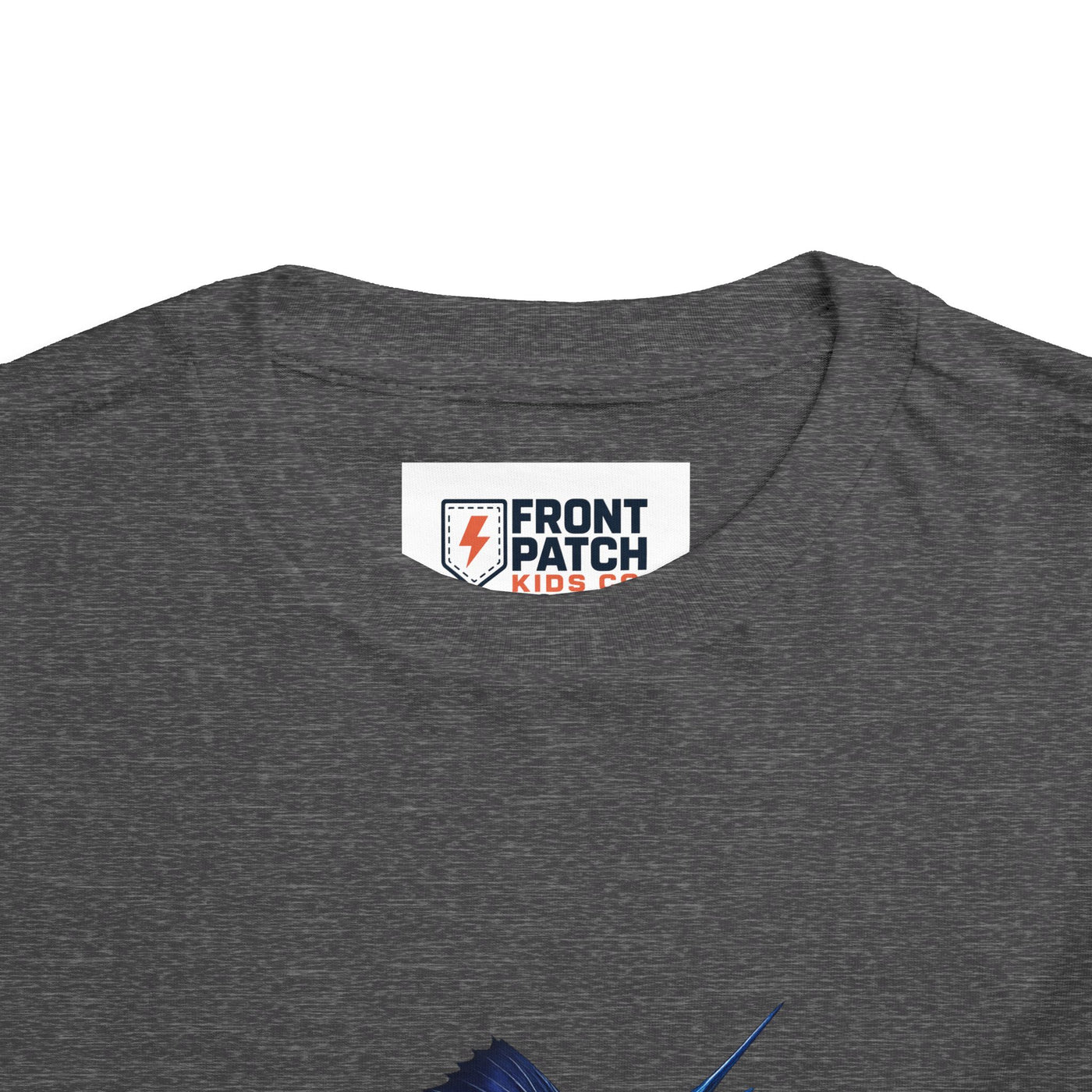 Toddler Tee – Blue Marlin Splash Fishing Shirt