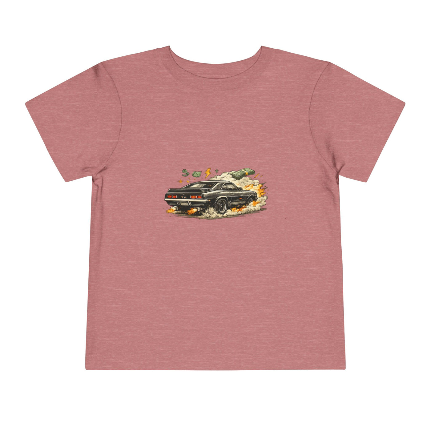 Toddler Tee — Vintage Muscle Car Racing Graphic Shirt
