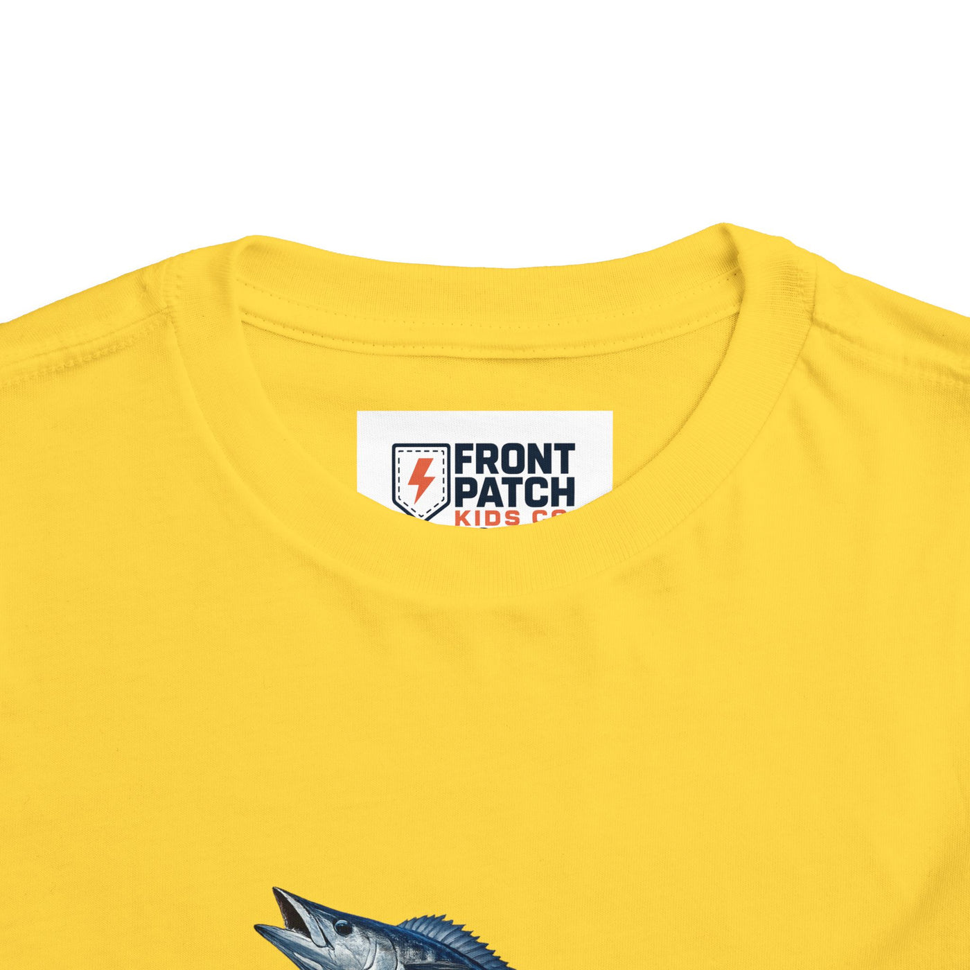 Toddler Tee - Blue Leaping Tuna Fish Graphic
