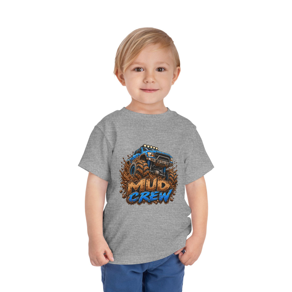 Toddler Tee - Mud Crew Monster Truck Graphic