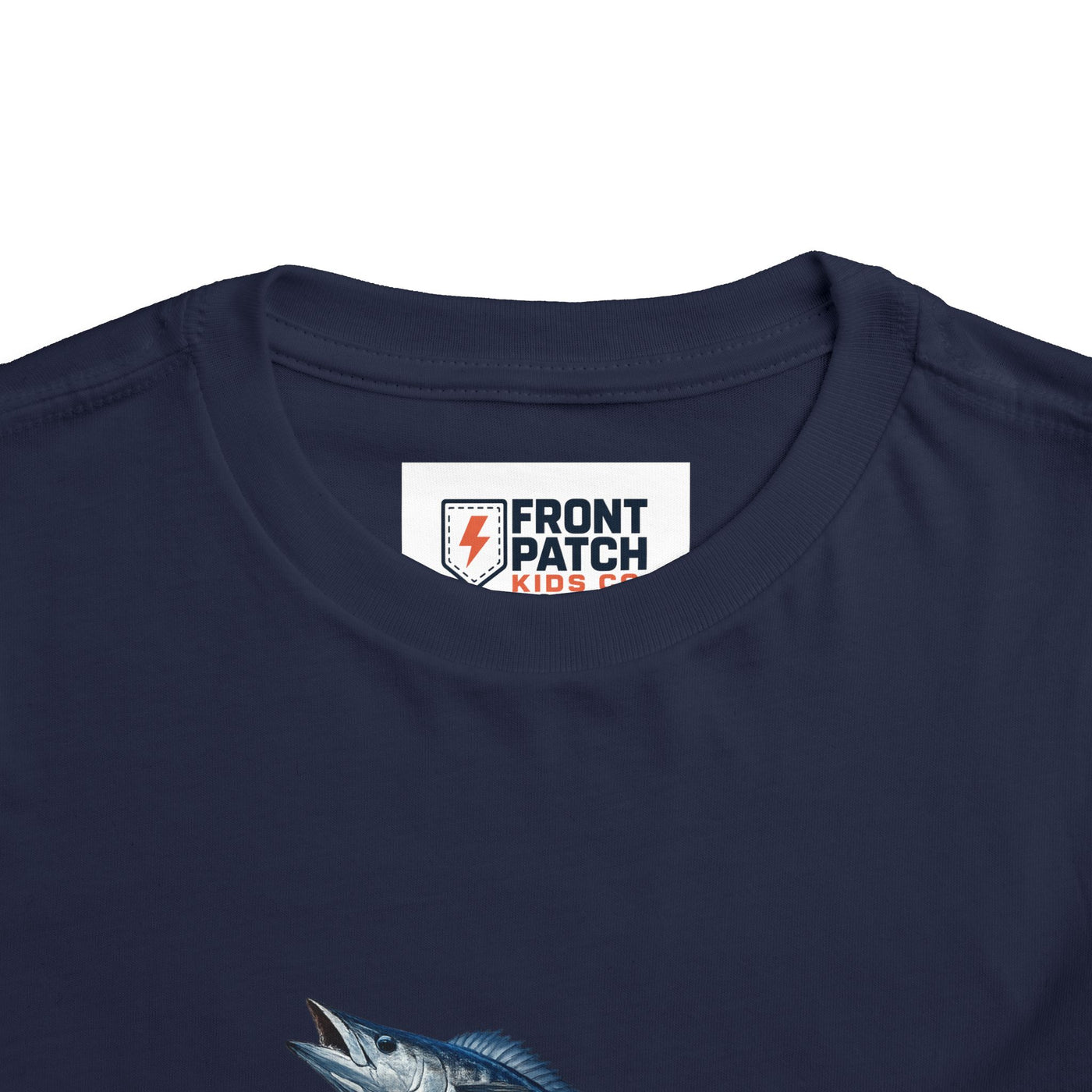 Toddler Tee - Blue Leaping Tuna Fish Graphic