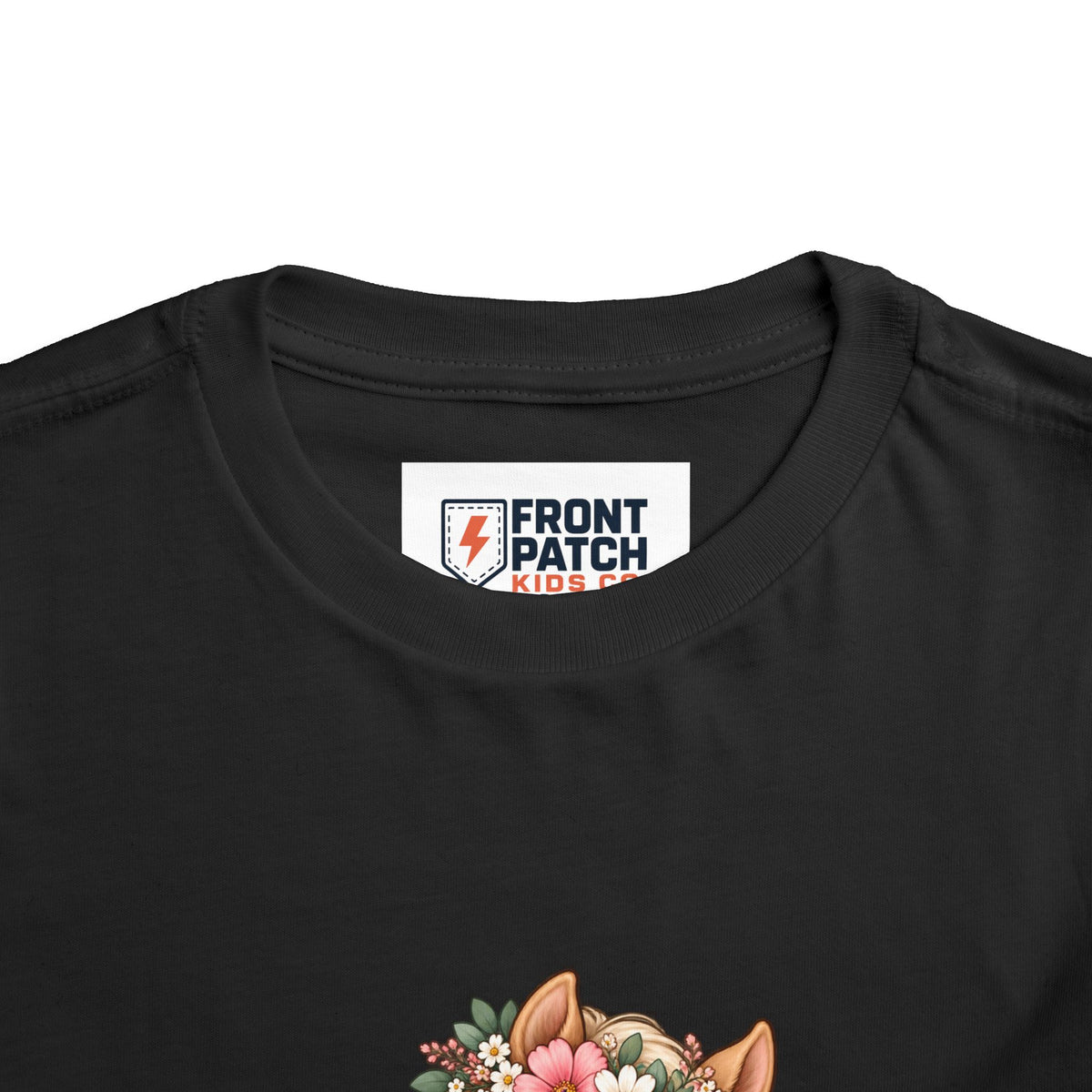 Toddler Tee — Floral Corgi "Pony Posse" Cute Dog Graphic