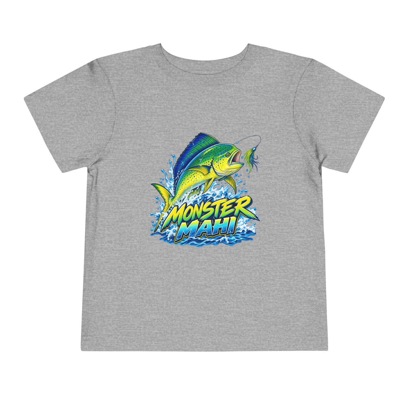 Toddler Tee — 'Monster Mahi' Fishing Graphic Kids Shirt