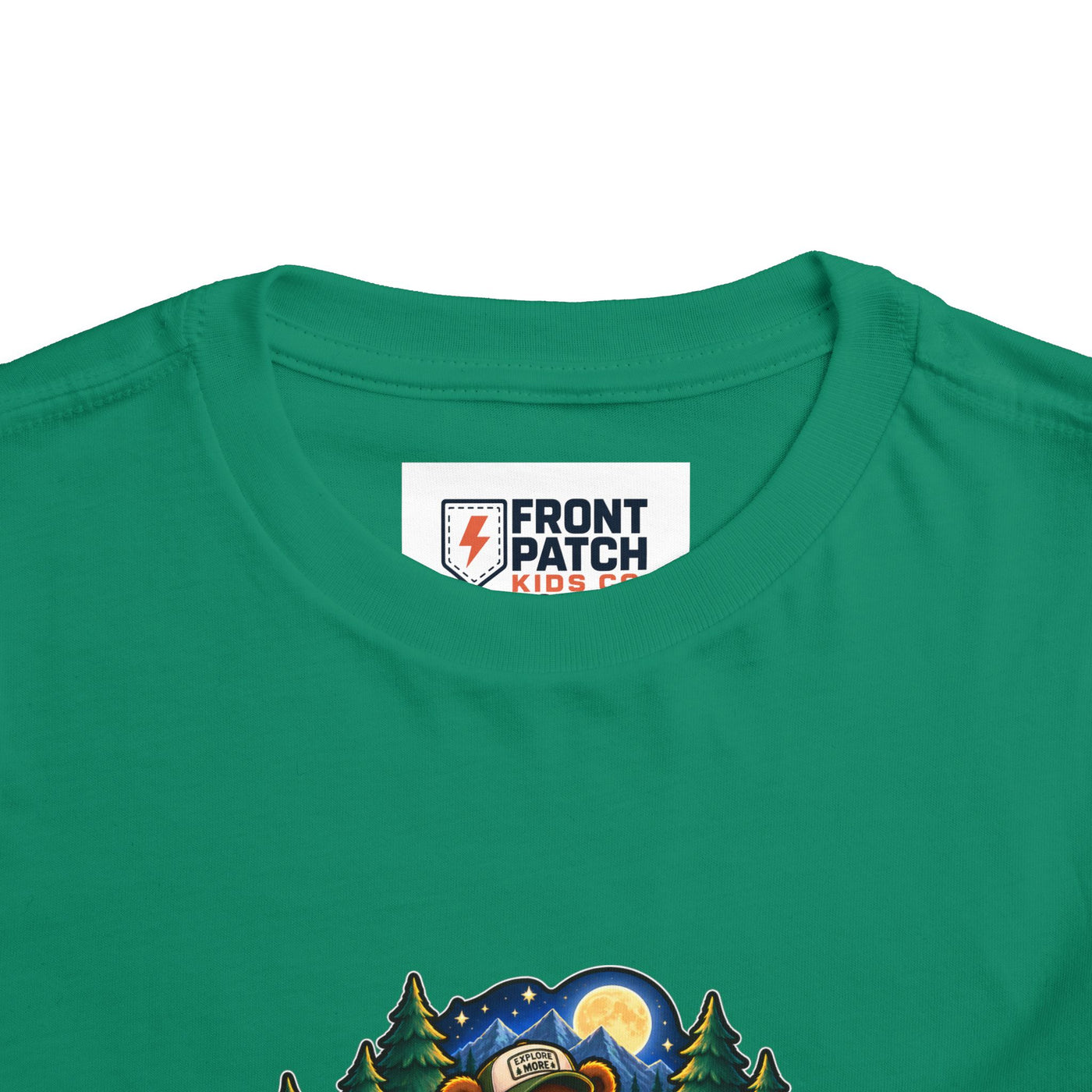 Toddler Tee — "Campfire Crew" Cute Woodland Animals Camping Shirt