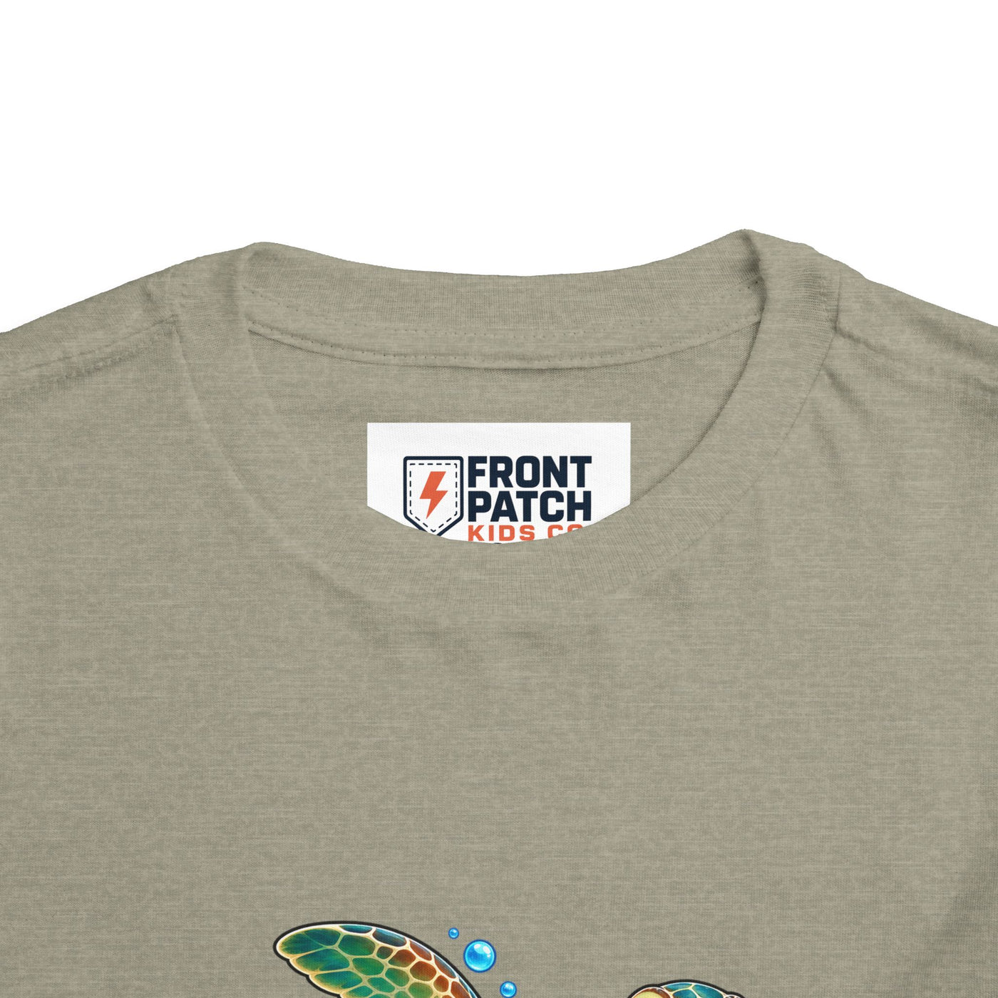 Reef Runner Toddler Tee — Sea Turtle Graphic Shirt for Kids