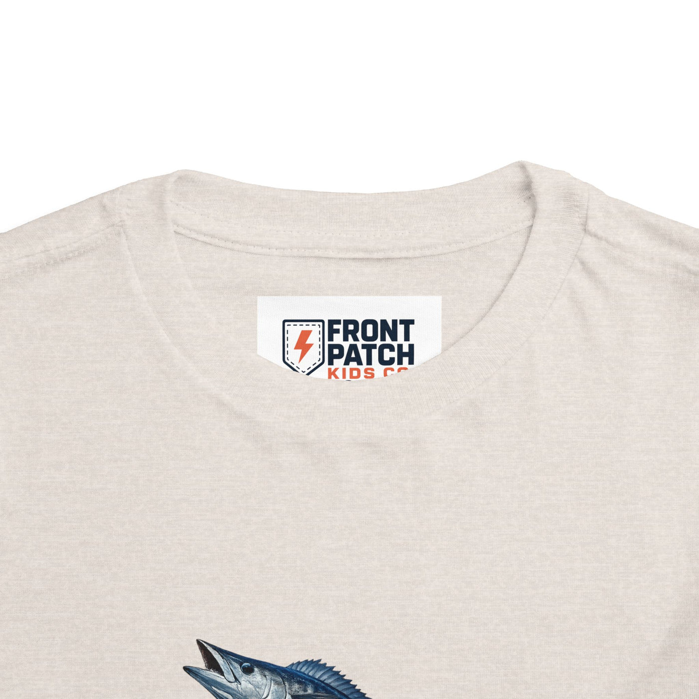 Toddler Tee - Blue Leaping Tuna Fish Graphic