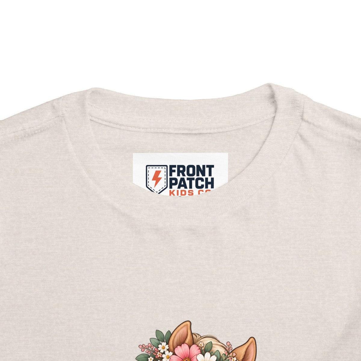 Toddler Tee — Floral Corgi "Pony Posse" Cute Dog Graphic