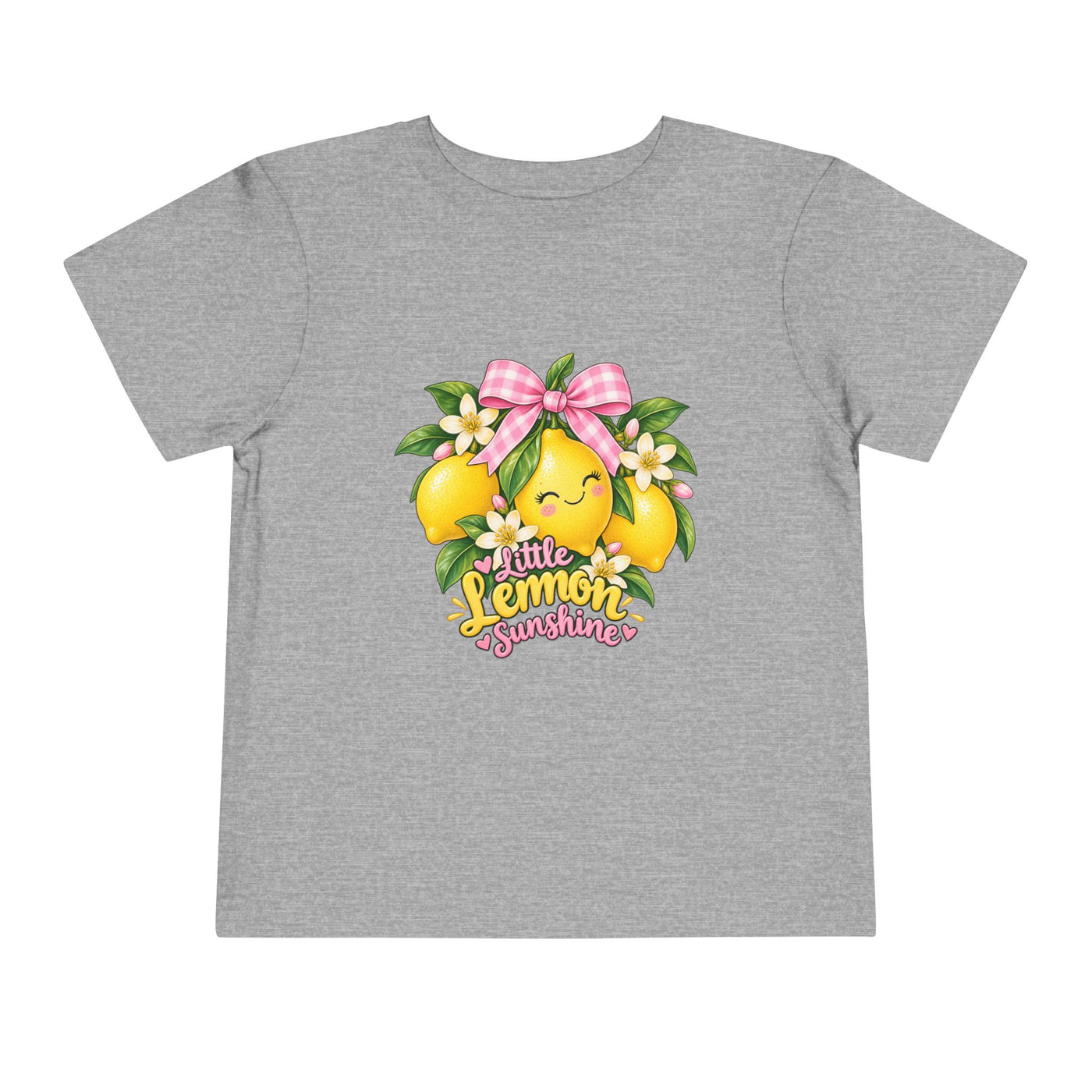 Toddler Tee — Little Lemon Sunshine Cute Fruit Graphic Shirt