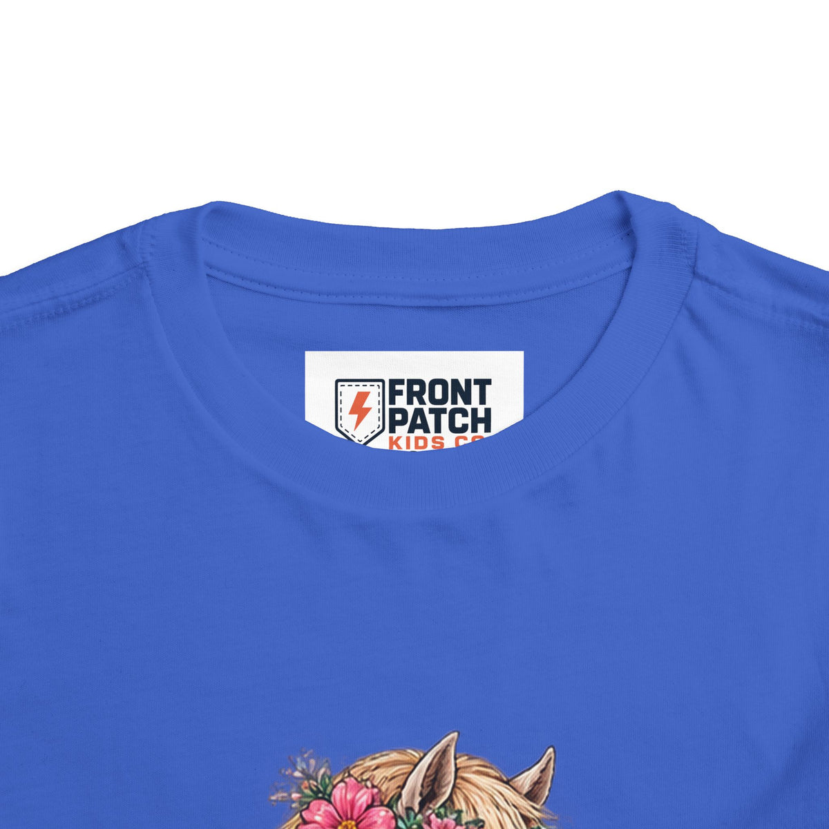 Toddler Tee — Floral Horse "Kind Hearts Bright Days" Cute Pony Shirt