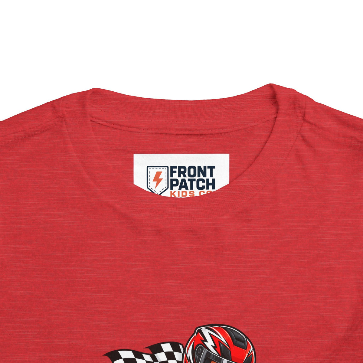 Toddler Tee — "Tiny Track Legend" Racing Car Graphic