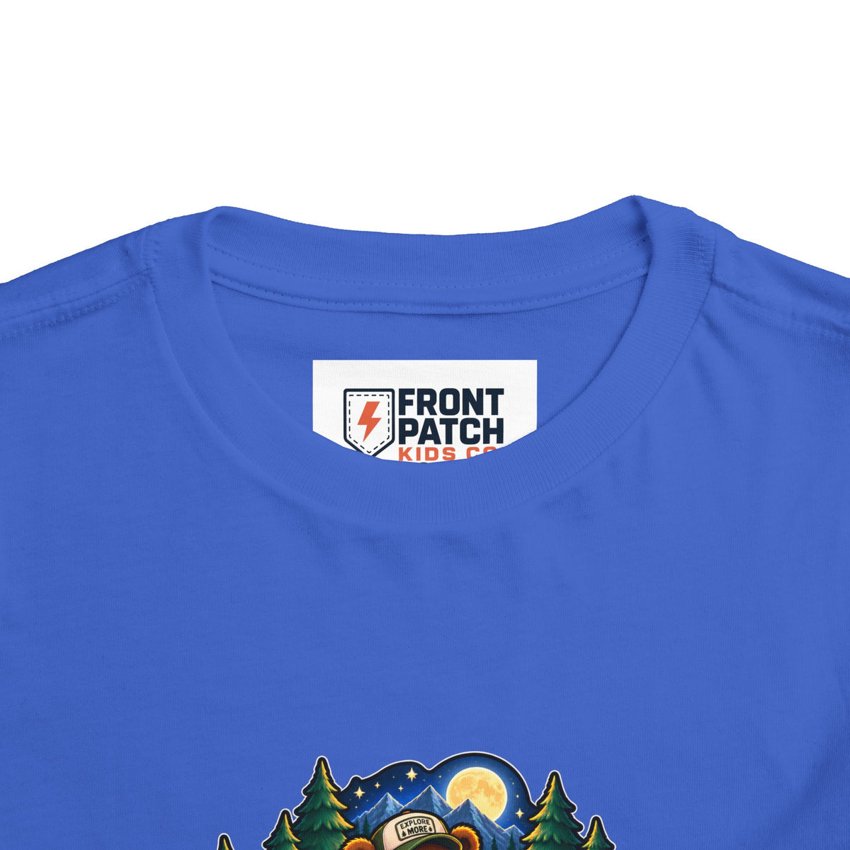 Toddler Tee — "Campfire Crew" Cute Woodland Animals Camping Shirt