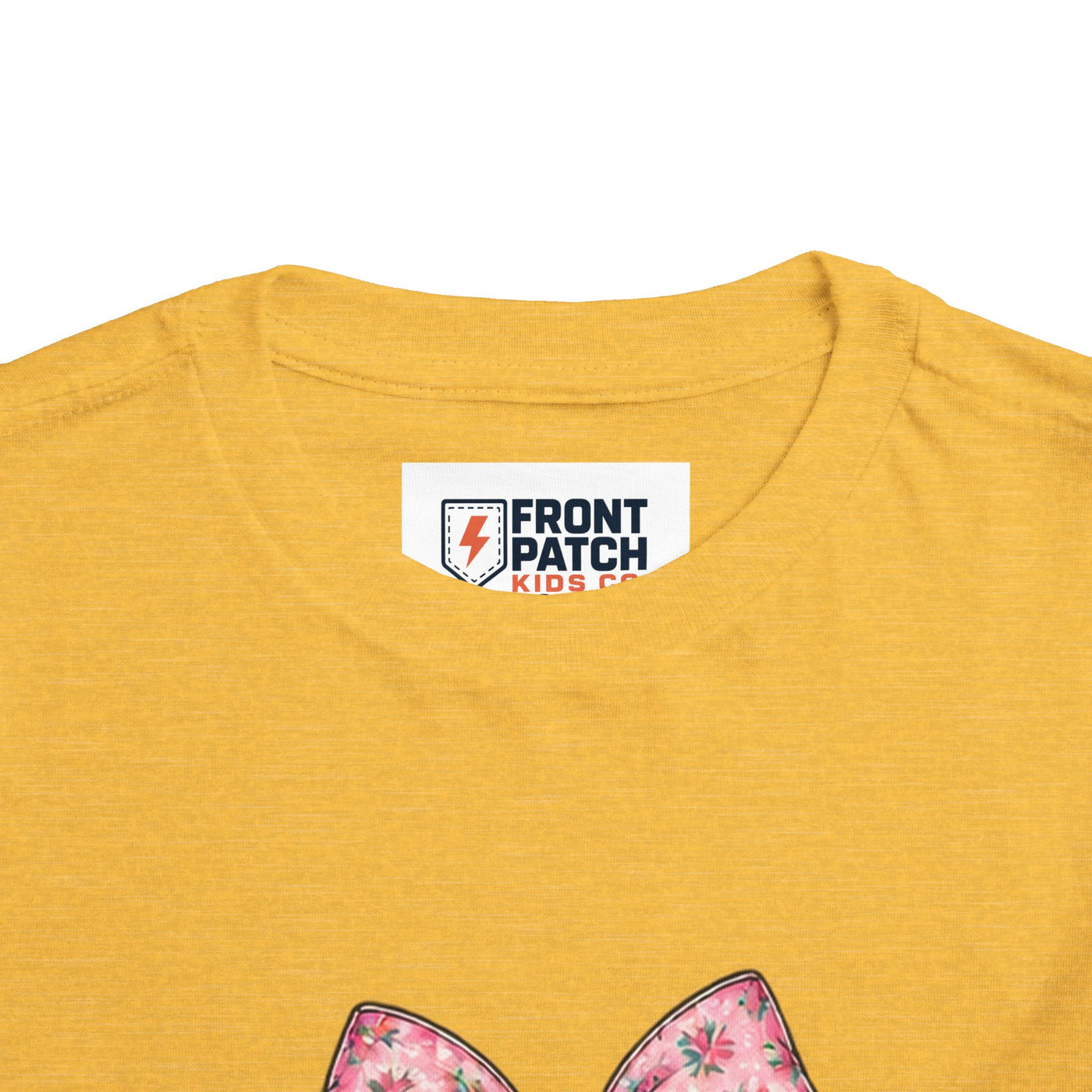 Toddler Tee — Pretty Wild Pink Bow Graphic