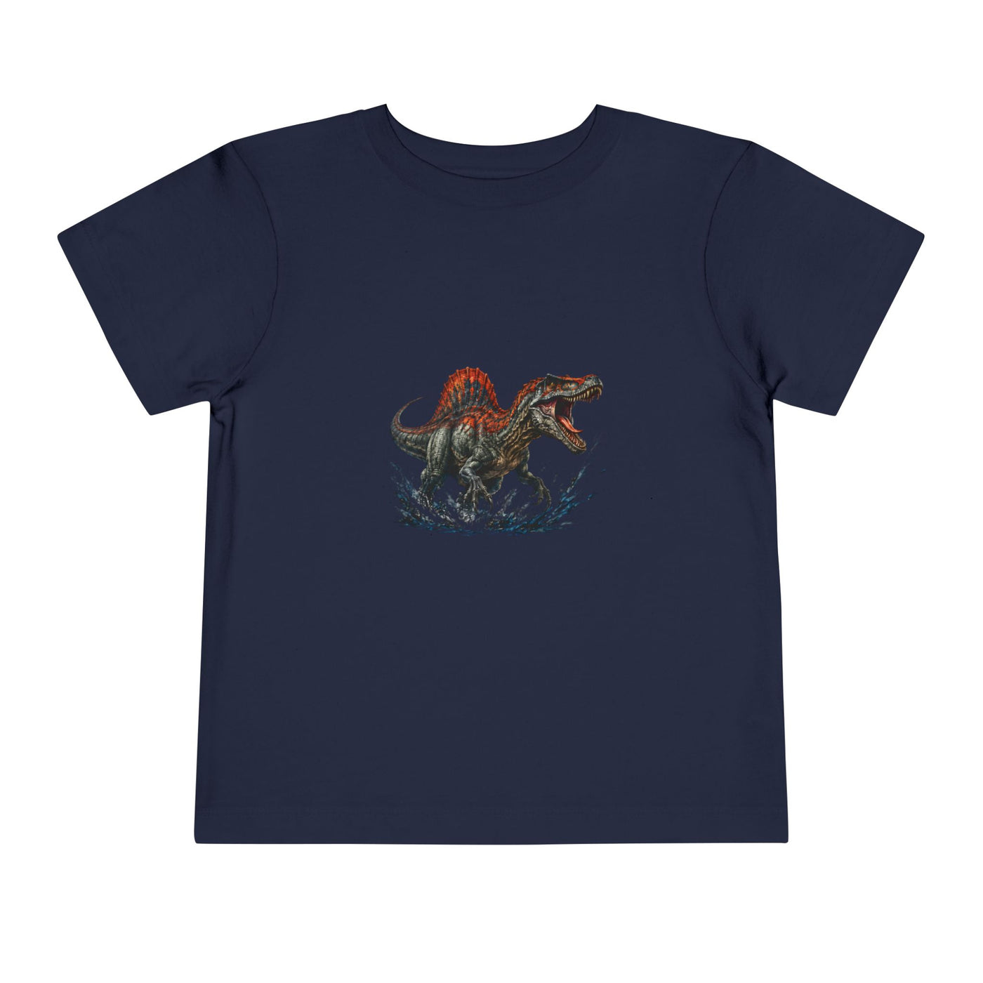 Toddler Tee — Roaring Spinosaurus Dinosaur Graphic Shirt