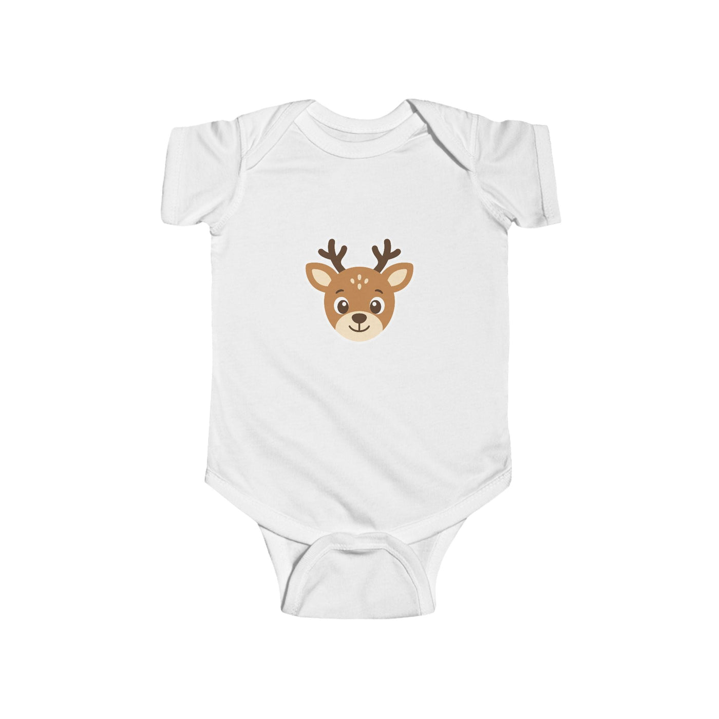 Baby Deer Bodysuit — Cute Woodland Infant Onesie - Front Patch Kids Co.