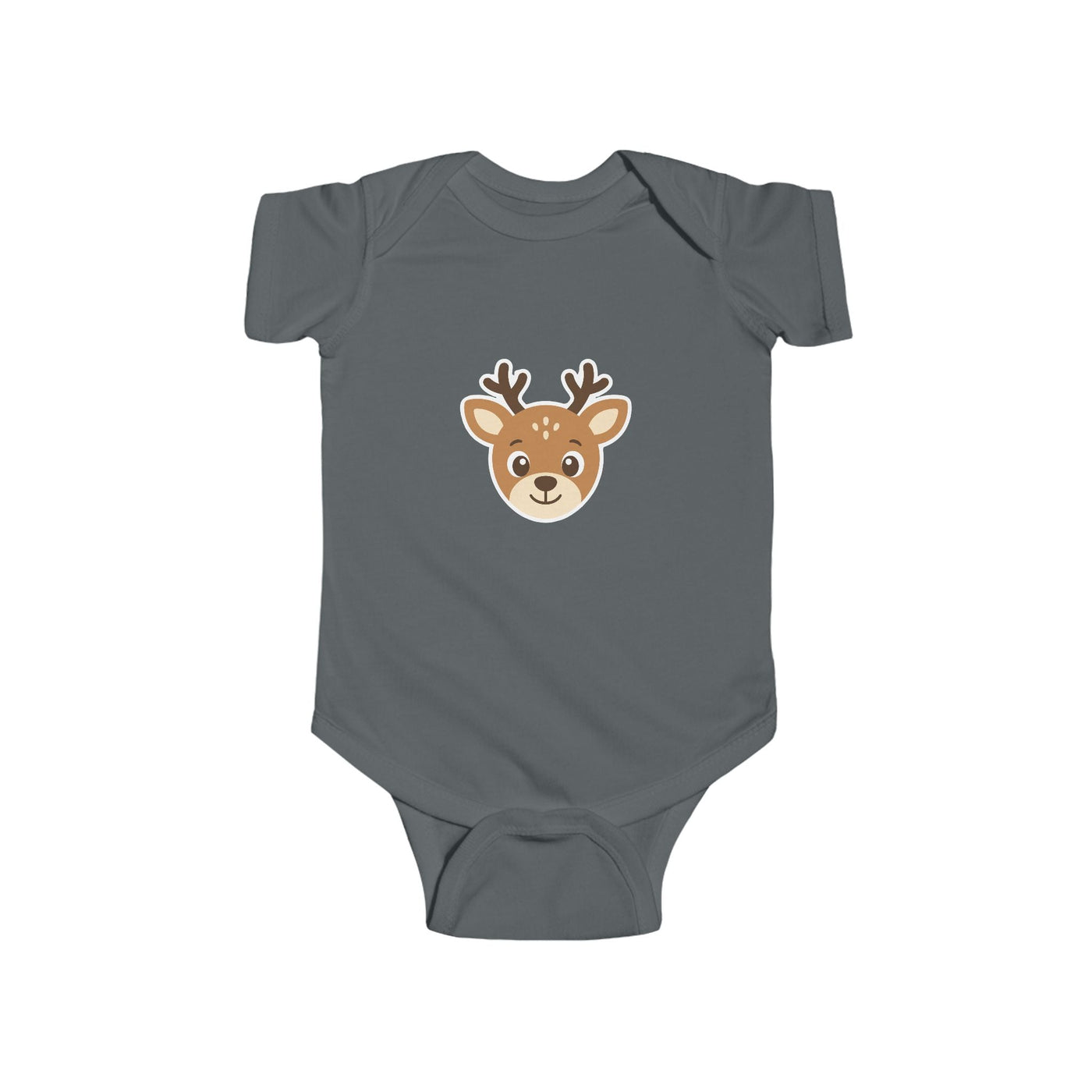 Baby Deer Bodysuit — Cute Woodland Infant Onesie - Front Patch Kids Co.
