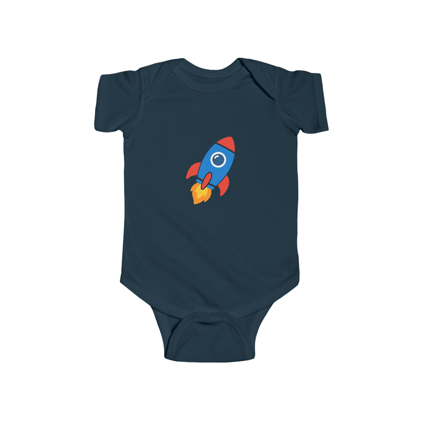 Baby Rocket Bodysuit — Cute Space Infant Onesie - Front Patch Kids Co.