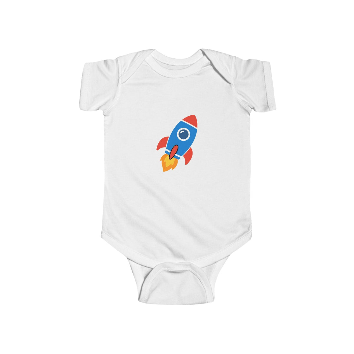 Baby Rocket Bodysuit — Cute Space Infant Onesie - Front Patch Kids Co.