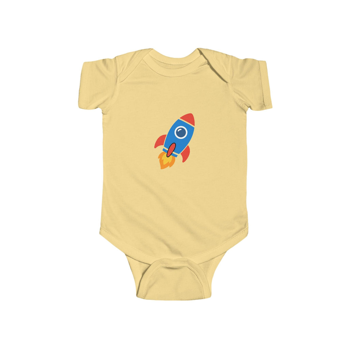 Baby Rocket Bodysuit — Cute Space Infant Onesie - Front Patch Kids Co.