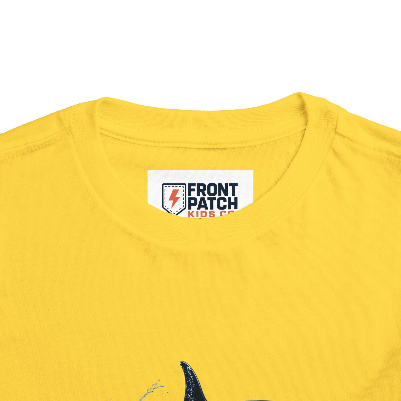 Orca Pod Toddler Tee — Playful Killer Whale Ocean Shirt - Front Patch Kids Co.