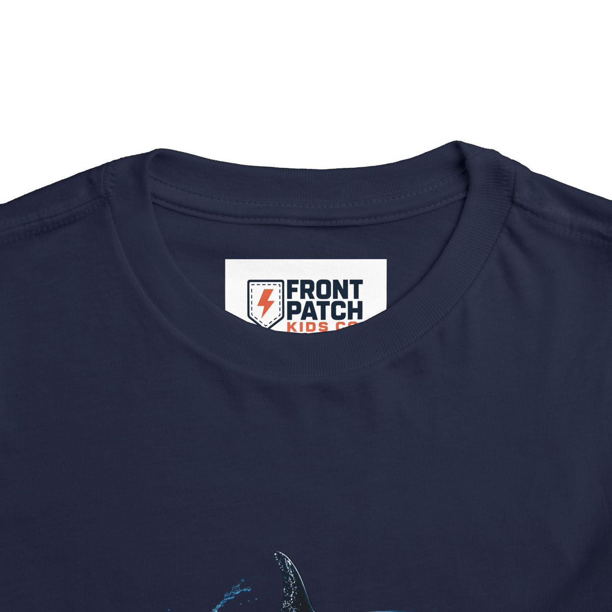 Orca Pod Toddler Tee — Playful Killer Whale Ocean Shirt - Front Patch Kids Co.