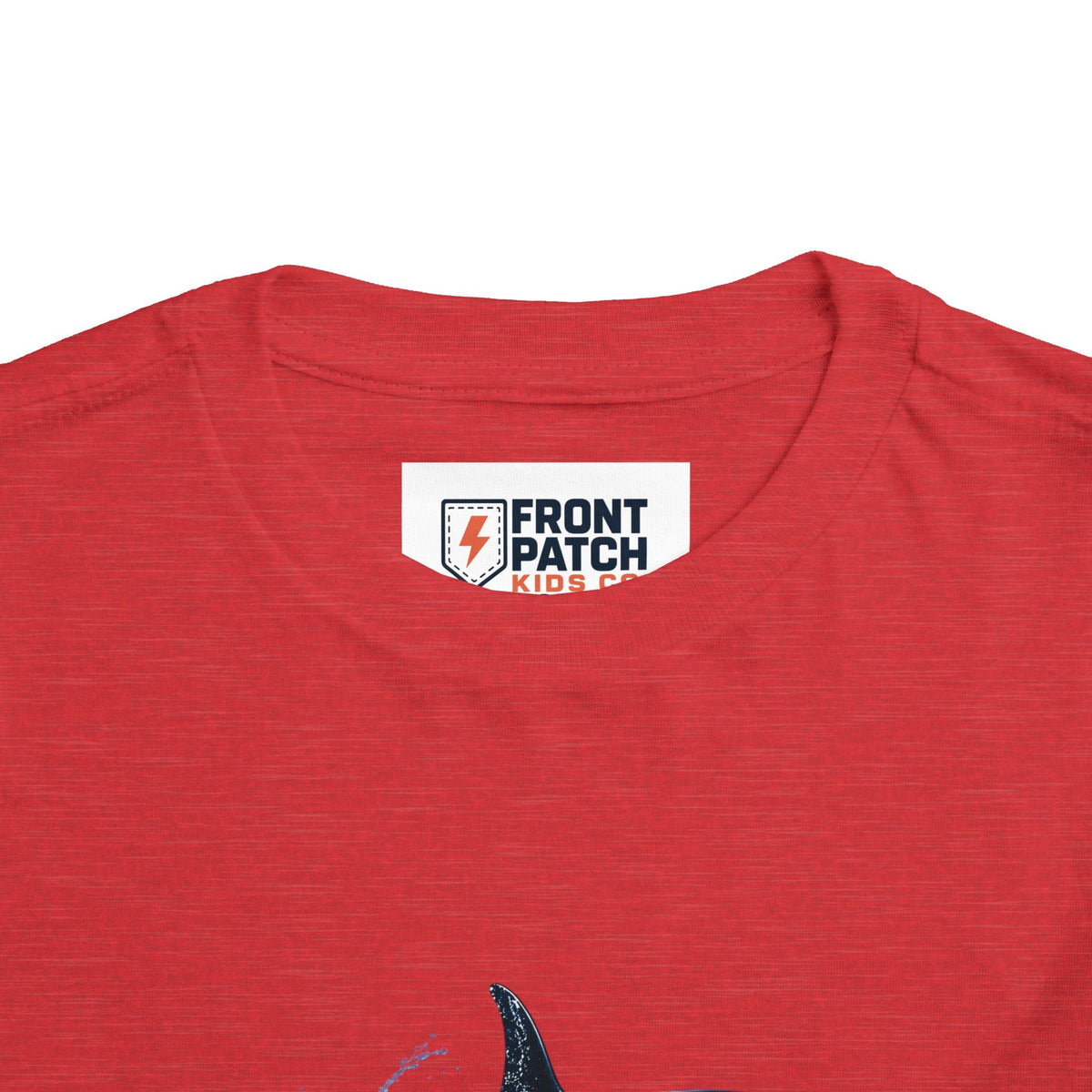Orca Pod Toddler Tee — Playful Killer Whale Ocean Shirt - Front Patch Kids Co.